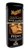 Meguiars Gold Class Rich Leather Wipes - ubrousky na kožené čalounění 25ks |