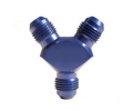 Y blok rozbočovací adaptér D-10 (AN10) 7/8x14-UNF x D-08 (AN8) 3/4x16-UNF x D-08 (AN8) 3/4x16-UNF |