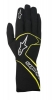 Závodní rukavice Alpinestars Tech 1 Race - černé/žluté | 