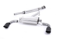 Secondary catback výfuk Milltek Toyota GT86 2.0 (12-) - verze s rezonátorem - koncovky černé (homologace)