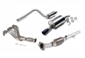 Kompletní výfuk Milltek Ford Fiesta Mk5 ST150 (05-08) - verze s rezonátorem - koncovka černá