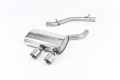 Catback výfuk Milltek VW Golf 5 R32 3.2 V6 (05-09) - verze bez rezonátoru - koncovka leštěná