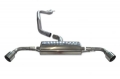 Catback výfuk Milltek Audi TT 8J 2.0 TFSI 2WD (06-11) - koncovky Dual GT