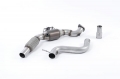 Downpipe se sportovním katalyzátorem Milltek Ford Mustang 2.3T EcoBoost Fastback (15-18) - OEM výfuk