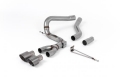 Catback výfuk Milltek Ford Focus Mk3 ST 2.0 TDCi 5-dv. kombi/sedan/limousine (12-) - koncovky titanové