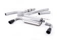 Catback výfuk Milltek BMW 4-Series F32 428i Coupe automat N20 (14-19) - verze bez rezonátoru - koncovky dual černé