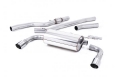 Catback výfuk Milltek BMW 4-Series F32 428i Coupe automat N20 (14-19) - verze bez rezonátoru - koncovky dual leštěné