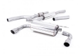 Catback výfuk Milltek BMW 4-Series F32 428i Coupe automat N20 (14-19) - verze s rezonátorem - koncovky dual titanové