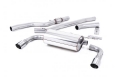 Catback výfuk Milltek BMW 4-Series F32 428i Coupe manual N20 (14-19) - verze bez rezonátoru - koncovky dual leštěné