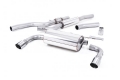 Catback výfuk Milltek BMW 4-Series F32 428i Coupe manual N20 (14-19) - verze s rezonátorem - koncovky dual leštěné