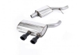 Catback výfuk Milltek VW Golf 5 R32 3.2 V6 (05-09) - verze s rezonátorem - koncovka černá