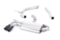 Particulate filter back výfuk Milltek VW Golf 6 GTD 2.0 TDi 170PS (09-14) - koncovka černá