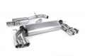 Catback výfuk Milltek VW Golf 7 R 2.0 TSI 300PS (14-16) - verze s rezonátorem - koncovky leštěné (homologace)