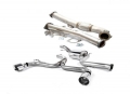 Turboback výfuk Milltek Ford Focus Mk2 ST 225 (05-10) - verze Ultimate - koncovky leštěné