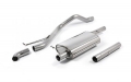 Catback výfuk Milltek VW Transporter T6 LWB 204PS 2.0 TSI 2WD (17-) - verze s rezonátorem - koncovka Discrete