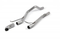 Catback výfuk Milltek VW Transporter T6 SWB 204PS 2.0 TSI 2WD (17-) - verze bez rezonátoru - koncovka Discrete