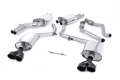 Catback výfuk Milltek Audi S5 B8.5 3.0 TFSI Coupe/Cabrio (11-) - verze s rezonátorem - koncovky černé