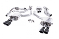 Catback výfuk Milltek Audi S5 B9 3.0 TFSI V6 Coupe sport. difer. (17-) - verze s rezonátorem - koncovky černé Oval (homologace)