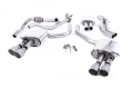 Catback výfuk Milltek Audi S5 B9 3.0 TFSI V6 Coupe sport. difer. (17-) - verze s rezonátorem - koncovky titanové (homologace)
