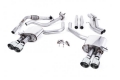 Catback výfuk Milltek Audi S5 B9 3.0 TFSI V6 Sportback bez sport. difer., s výzt./bez výzt. (17-) - verze bez rezonátoru - koncovky leštěné GT100