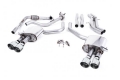 Catback výfuk Milltek Audi S5 B9 3.0 TFSI V6 Sportback bez sport. difer., s výzt./bez výzt. (17-) - verze s rezonátorem - koncovky leštěné GT100 (homologace)