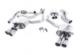 Catback výfuk Milltek Audi S5 B9 3.0 TFSI V6 Sportback bez sport. difer., s výzt./bez výzt. (17-) - verze s rezonátorem - koncovky leštěné GT90 (homologace)
