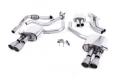 Catback výfuk Milltek Audi S4 B9 3.0 TFSI V6 Sedan/Avant bez sport. difer. (16-) - verze s rezonátorem - koncovky titanové GT90 (homologace)