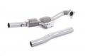 Downpipe se závodním katalyzátorem Milltek Audi S3 8P 2.0 TFSI Quattro Sportback (07-12)