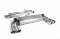 Catback výfuk Milltek Audi S3 8V 2.0 TFSI Quattro 3-dv. (13-) - verze s rezonátorem - koncovky leštěné GT (homologace)