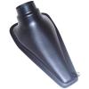Přívod vzduchu Sandtler 225 x 125mm - průměr 51/63mm - černý