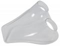 Přívod vzduchu Sandtler 240 x 215mm - průměr 2x 70mm - čirý