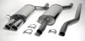 Catback výfuk Simons Audi A4 B5 Quattro Sedan/Avant 1.8 125PS/1.8T 150/180PS/1.9 TDI 105-115PS (94-00) - homologace