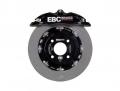 Přední a zadní brzdový kit 355mm EBC pro Ford Focus ST Mk3 2.0 Turbo 250PS (11-) - černá
