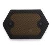 Tepelný štít (Pipe shield) Thermotec - 9,5 x 14,6cm Carbon