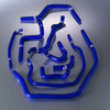 Hadicový kit Samco Subaru Impreza New Age Ver 8 WRX (01-04)