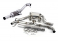Turboback výfuk Milltek VW Scirocco Mk3 R (09-16) - verze bez rezonátoru - koncovky černé GT