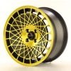 Alu kolo Japan Racing JR14 16x8 ET15 4x100 Black Gold Finish