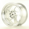 Alu kolo Japan Racing JR15 17x8 ET35 5x108/112 Machined Silver