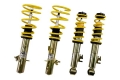 Výškově stavitelný podvozek ST suspensions pro VW Golf V, Golf Plus, Cross Golf, Golf Variant (1K, 1KP, 1KM) uchycení př. tlumiče 55mm, zatížení PN 1106-1170kg | 