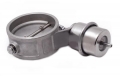 Přetlaková mechanická výfuková klapka 70mm - zavřená - pozitivní tlak (boost) - turbo motor
